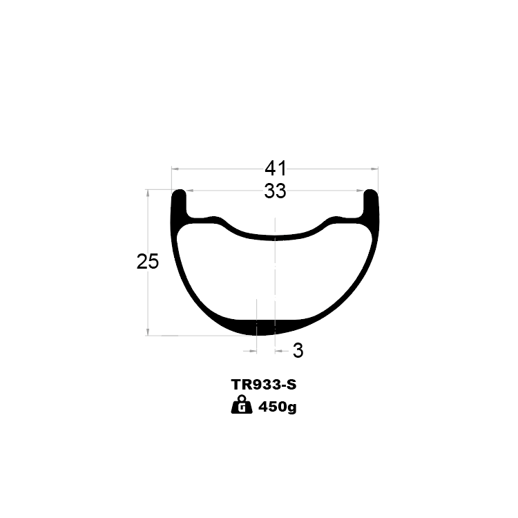 TR933-S MTB RIM