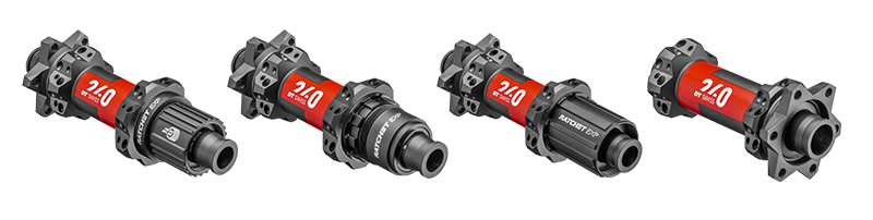 dt240 mtb boost 6 bolts disc interface hub list